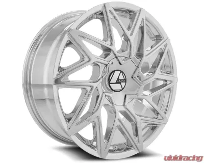 Azara 511 Wheel 24x9 5x139.7 18mm Chrome - AZA-5112490BLANK+18C-DT5X1397