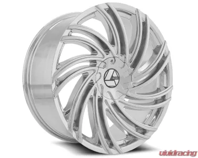 Azara 514 Wheel 22x9.5 6x135|6x139.7 25mm Nano Chrome - AZA-514229561351397+25NCR