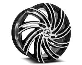 Azara 514 Wheel 22x9.5 6x135|6x139.7 23mm Gloss Black Machined