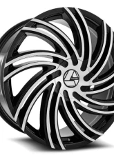 Azara AZA-514 Wheel 20x8.5 5x114.3|5x127 35mm Gloss Black & Machined                                     - AZA-514208551143127+35BM - Image 5