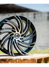 Azara AZA-514 Wheel 20x8.5 5x114.3|5x127 35mm Gloss Black & Machined                                     - AZA-514208551143127+35BM - Image 3