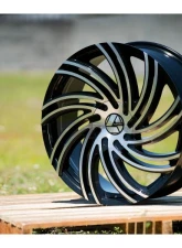 Azara AZA-514 Wheel 20x8.5 5x114.3|5x127 35mm Gloss Black & Machined                                     - AZA-514208551143127+35BM - Image 5