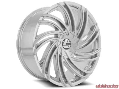 Azara AZA-514 Wheel 20x8.5 5x114.3|5x120 35mm Nano Chrome - AZA-514208551143120+35NC