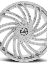Azara AZA-514 Wheel 20x8.5 5x114.3|5x120 35mm Nano Chrome                                     - AZA-514208551143120+35NC - Image 2