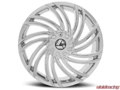 Azara AZA-514 Wheel 20x8.5 5x114.3|5x120 35mm Nano Chrome - AZA-514208551143120+35NC