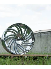 Azara AZA-514 Wheel 20x8.5 5x114.3|5x120 35mm Nano Chrome                                     - AZA-514208551143120+35NC - Image 3