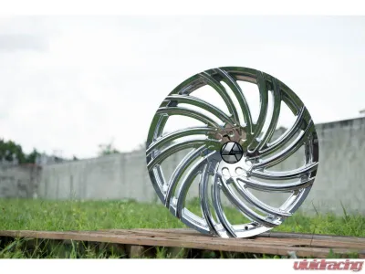 Azara AZA-514 Wheel 20x8.5 5x114.3|5x120 35mm Nano Chrome - AZA-514208551143120+35NC