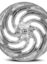Azara AZA-519 Wheel 22x9.5 6x135|6x139.7 25mm Nano Chrome                                     - AZA-519229561351397+25NCR - Image 2