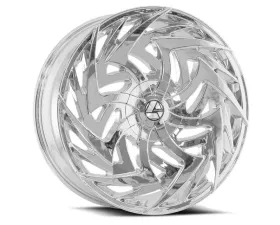 Azara 520 Wheel 22x9.5 5x115|5x120 15mm Nano Chrome
