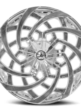 Azara AZA-521 Wheel 22x8.5 5x114.3|5x120 38mm Nano Chrome                                     - AZA-521228551143120+38NC - Image 2
