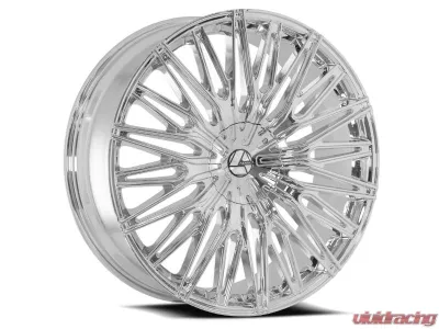 Azara AZA-522 Wheel 20x8.5 5x114.3|5x120 35mm Nano Chrome - AZA-522208551143120+35NC