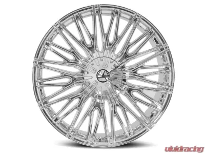 Azara AZA-522 Wheel 20x8.5 5x114.3|5x120 35mm Nano Chrome - AZA-522208551143120+35NC