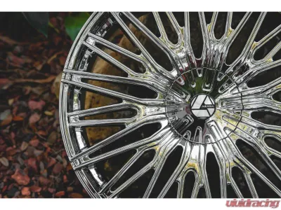 Azara AZA-522 Wheel 20x8.5 5x114.3|5x120 35mm Nano Chrome - AZA-522208551143120+35NC