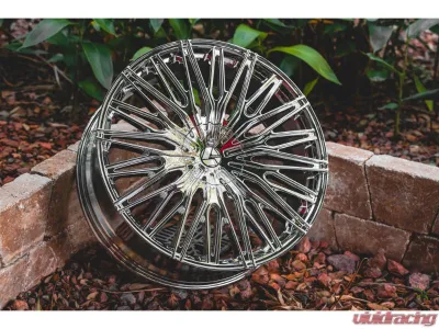 Azara AZA-522 Wheel 20x8.5 5x114.3|5x120 35mm Nano Chrome - AZA-522208551143120+35NC
