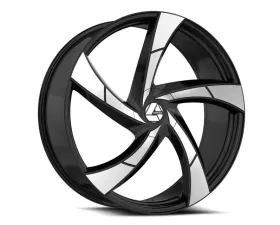 Azara 524 Wheel 28x9.5 6x135|6x139.7 23mm Gloss Black Machined