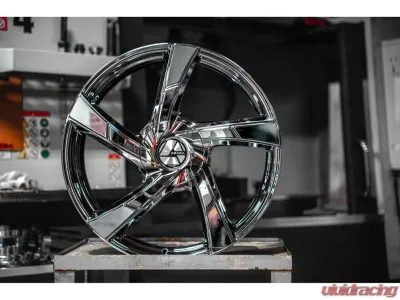 Azara AZA-524 Wheel 20x8.5 5x108|5x114.3 35mm Nano Chrome - AZA-52420853235NC