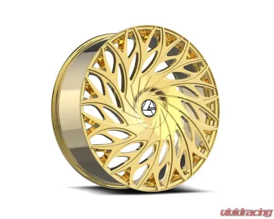 Azara 525 Wheel 24x9 5x115|5x127 15mm Gold - AZA-52524905115127+15NG