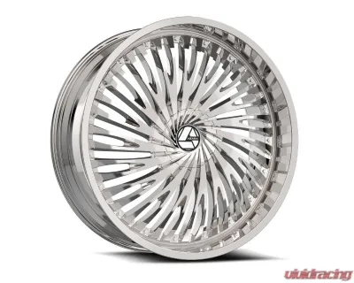 Azara 526 Wheel 24x9 6x135|6x139.7 25mm Nano Chrome - AZA-526249061351397+25NCR