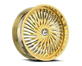 Azara 526 Wheel 22x9.5 5x115|5x120 15mm 2100 Load Rating Gold