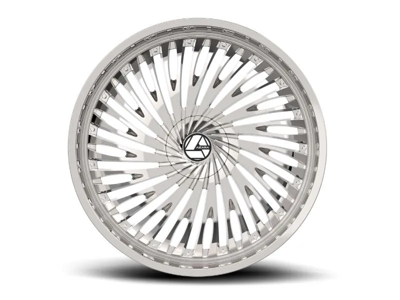 Azara Aza-526 Wheel 26x9.5 Blank 15mm Nano Chrome | Vivid Racing