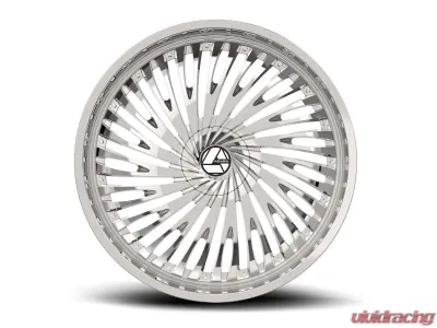 Azara AZA-526 Wheel 24x9 Blank 15mm Nano Chrome - AZA-526249BL15NC