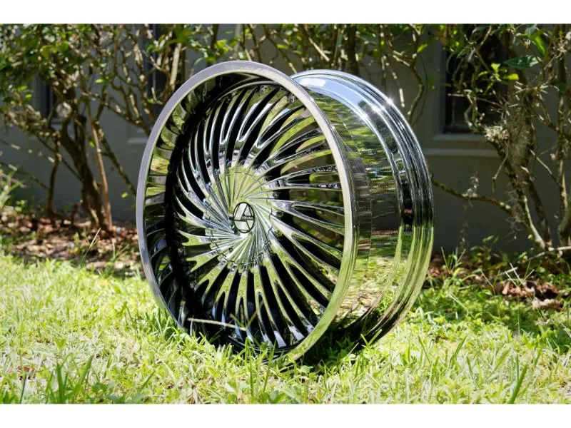ダイヤのA　レア Azara Aza-526 Wheel 26x9.5 Blank 15mm Nano Chrome | Vivid Racing
