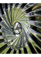 Azara AZA-526 Wheel 24x9 Blank 15mm Nano Chrome                                     - AZA-526249BL15NC - Image 4
