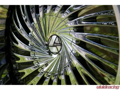 Azara AZA-526 Wheel 24x9 Blank 15mm Nano Chrome - AZA-526249BL15NC