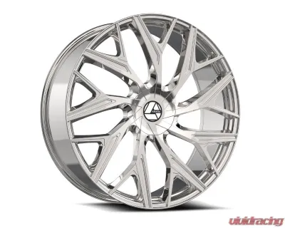 Azara 527 Wheel 26x9.5 5x115|5x120 15mm Nano Chrome - AZA-52726955115120+15NCR
