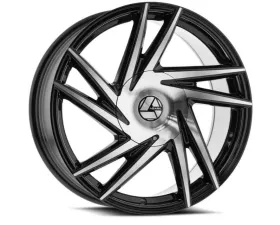 Azara 529 Wheel 18x8 5x100|5x114.3 35mm 1800 Load Rating Gloss Black Machined
