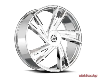Azara 529 Wheel 18x8 5x112|5x114.3 35mm Nano Chrome - AZA-5291883635NCR