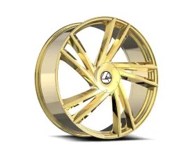 Azara 529 Wheel 22x9.5 5x115|5x120 15mm 2100 Load Rating Gold