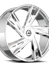 Azara AZA-529 Wheel 22x9.5 5x115|5x120 15mm Nano Chrome                                     - AZA-52922953915NC - Image 3