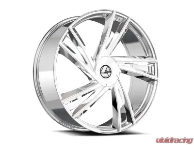 Azara AZA-529 Wheel 22x9.5 5x115|5x120 15mm Nano Chrome - AZA-52922953915NC