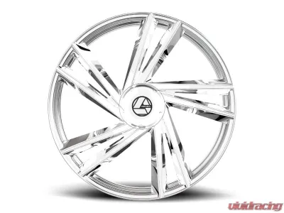 Azara AZA-529 Wheel 22x9.5 5x115|5x120 15mm Nano Chrome - AZA-52922953915NC