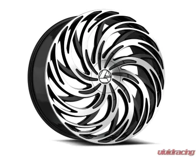 Azara 531 Wheel 18x8 5x100|5x114.3 35mm Gloss Black Machined - AZA-5311882335BM
