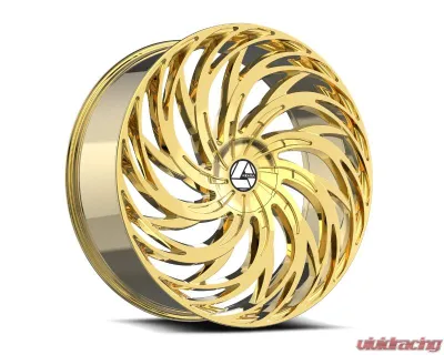 Azara 531 Wheel 28x9.5 6x135|6x139.7 22mm Gold Plated - AZA-53128955722G