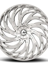 Azara AZA-531 Wheel 24x9 Blank 15mm Nano Chrome                                     - AZA-531249BL15NC - Image 5