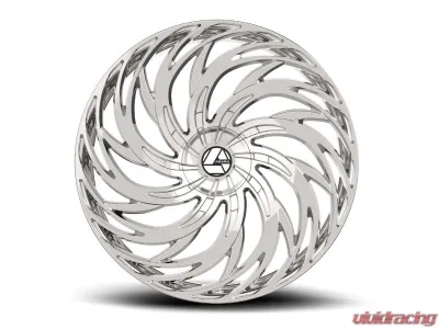 Azara AZA-531 Wheel 24x9 Blank 15mm Nano Chrome - AZA-531249BL15NC