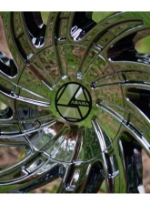 Azara AZA-531 Wheel 24x9 Blank 15mm Nano Chrome                                     - AZA-531249BL15NC - Image 4