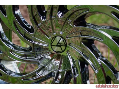 Azara AZA-531 Wheel 24x9 Blank 15mm Nano Chrome - AZA-531249BL15NC