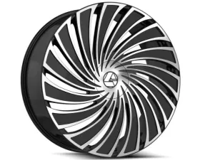 Azara 533 Wheel 20x8.5 5x110|5x114.3 35mm Gloss Black Machined