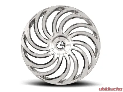 Azara AZA-534 Wheel 24x9 Blank 15mm Nano Chrome - AZA-534249BL15NC