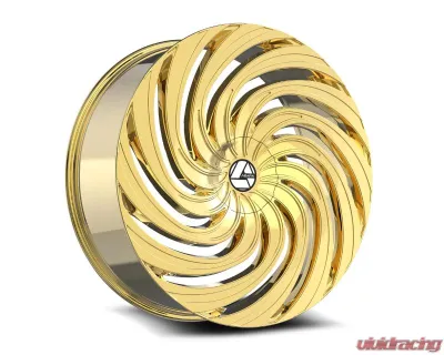 Azara 535 Wheel 24x9 5x115|5x120 15mm Nano Gold - AZA-5352493915NG
