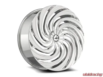 Azara AZA-535 Wheel 24x9 5x115|5x120 15mm Nano Chrome - AZA-5352493915NC