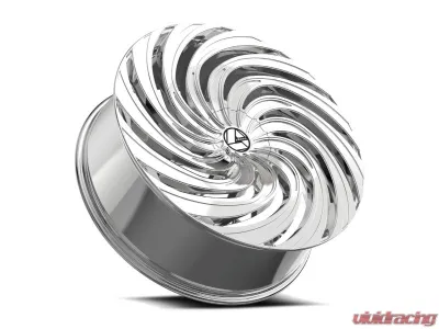Azara AZA-535 Wheel 24x9 5x115|5x120 15mm Nano Chrome - AZA-5352493915NC