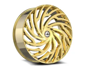 Azara 536 Wheel 22x9.5 5x115|5x120 15mm Nano Gold