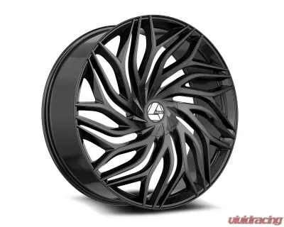 Azara 537 Wheel 20x8.5 5x108|5x114.3 35mm Gloss Black - AZA-53720853235GB