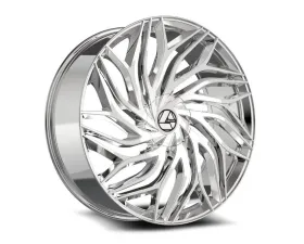 Azara 537 Wheel 28x9.5 Blank 15mm Chrome