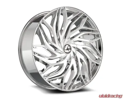 Azara 537 Wheel 30x9.5 6x135|6x139.7 22mm Chrome - AZA-53730955722C